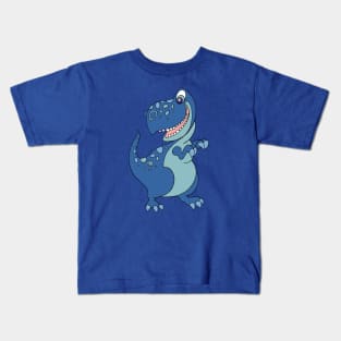 Funny cute dinosaur. Baby stylish art Kids T-Shirt